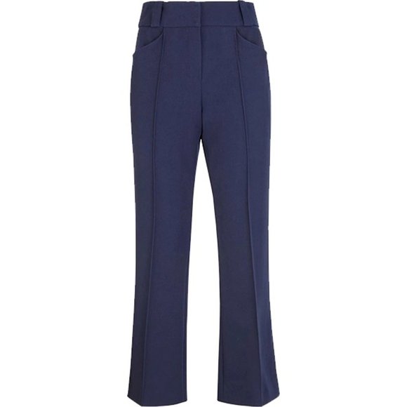 Fendi crease detailing cropped flare trousers size 36 - Picture 7 of 13
